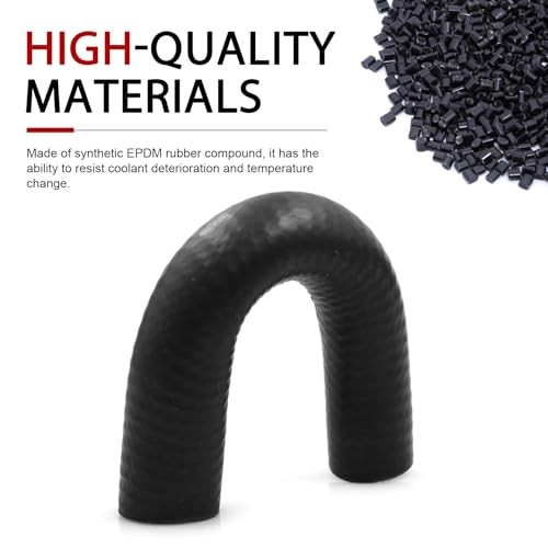 Car Hose with Clamp, Heater Core Crossover Coolant Bypass Hose Kit, Sealing