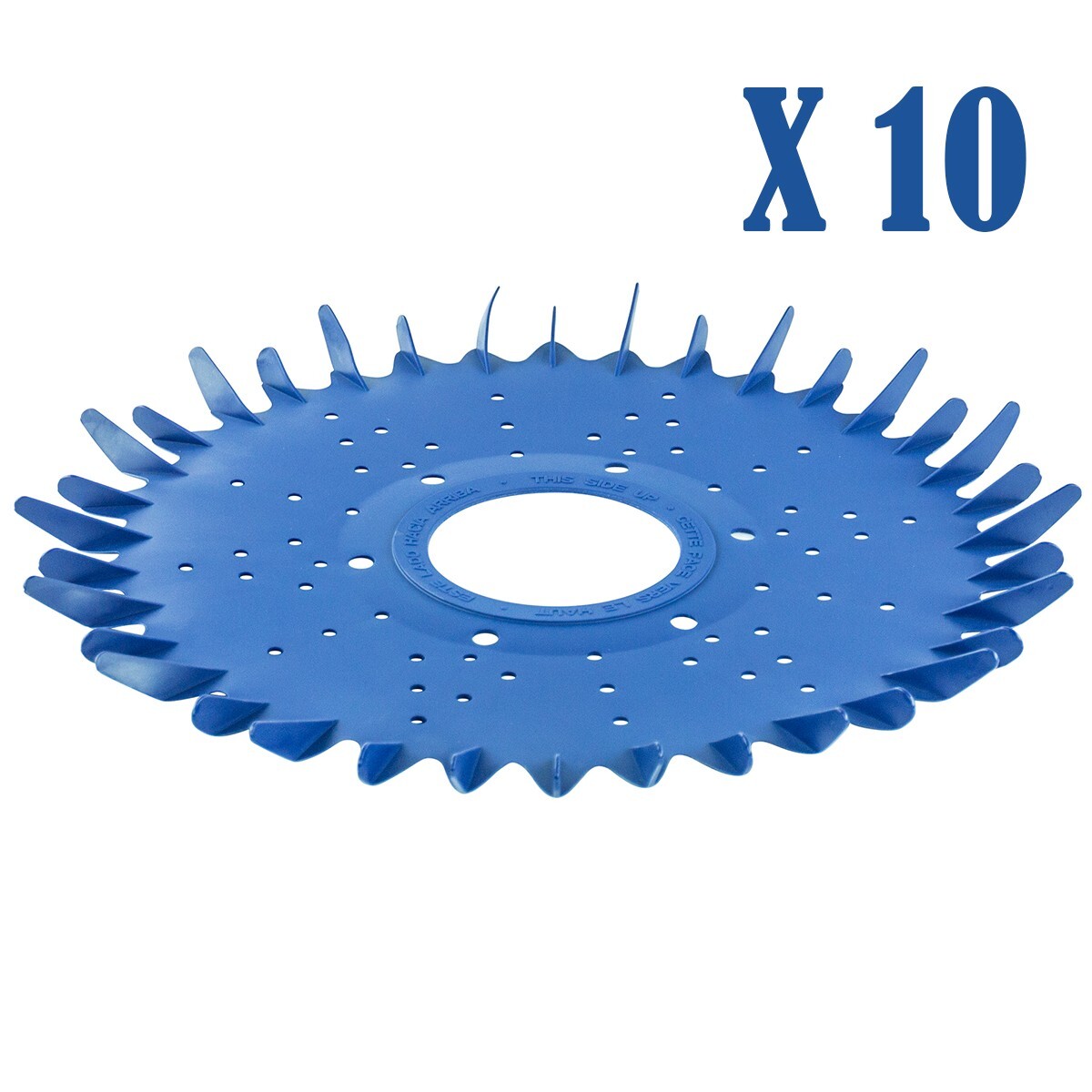 10 Pack Replacement Finned Discs For Zodiac G3 In-Ground Swimming Pool Cleaner