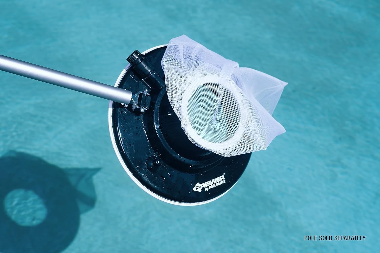 28316 Deluxe Swimming Pool Leaf Vacuum with Reusable Bags and Rubber Bumper