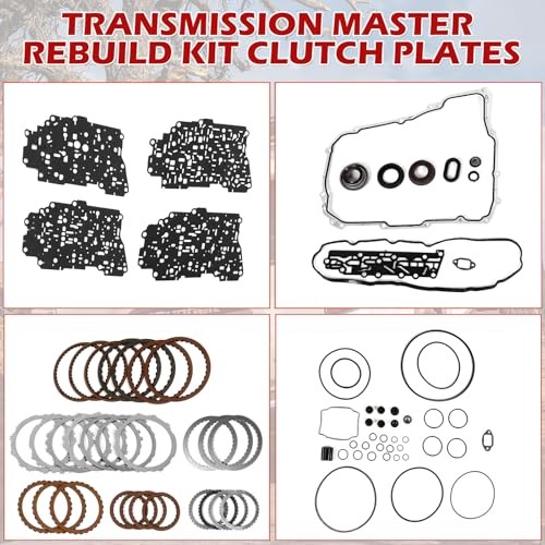 6T30E 6T30 Master Rebuild Kit Transmission for 2009-2014 Chevy Aveo 1.6L, for