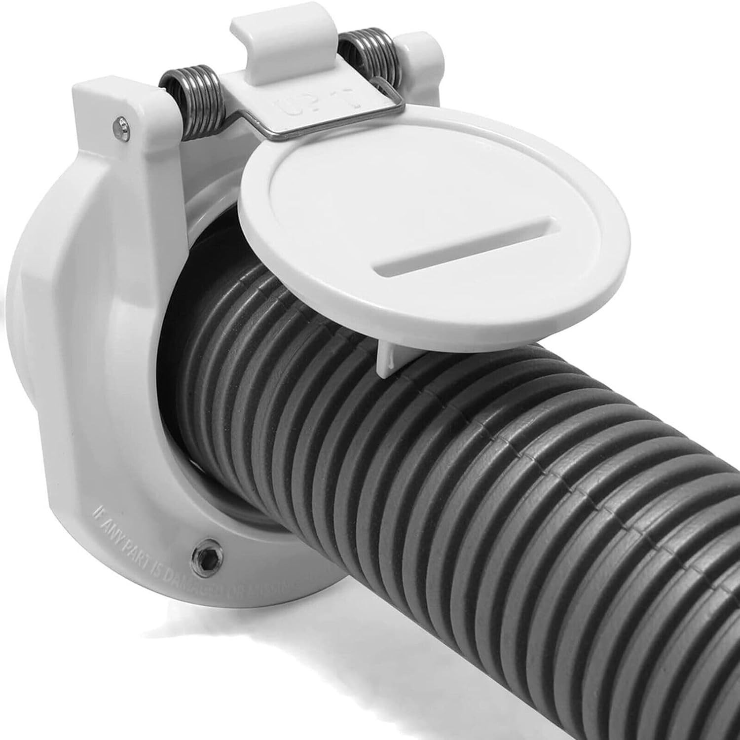 GW9530 vac Port Fitting, White Free Swivel Pool Vacuum Suction Lock Safety Wa…