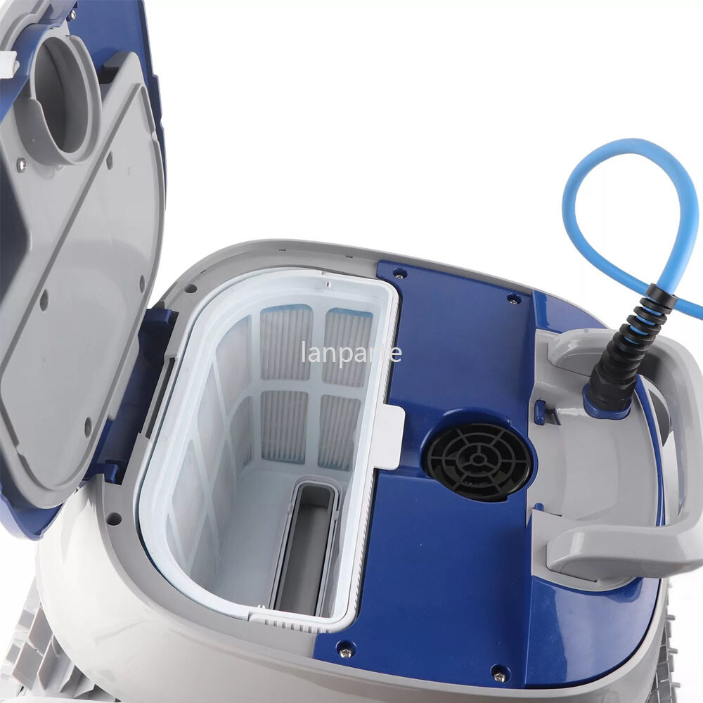 Automatic Swimming Pool Cleaner Robot Remote Underwater Cleaner Wall Climbing BT