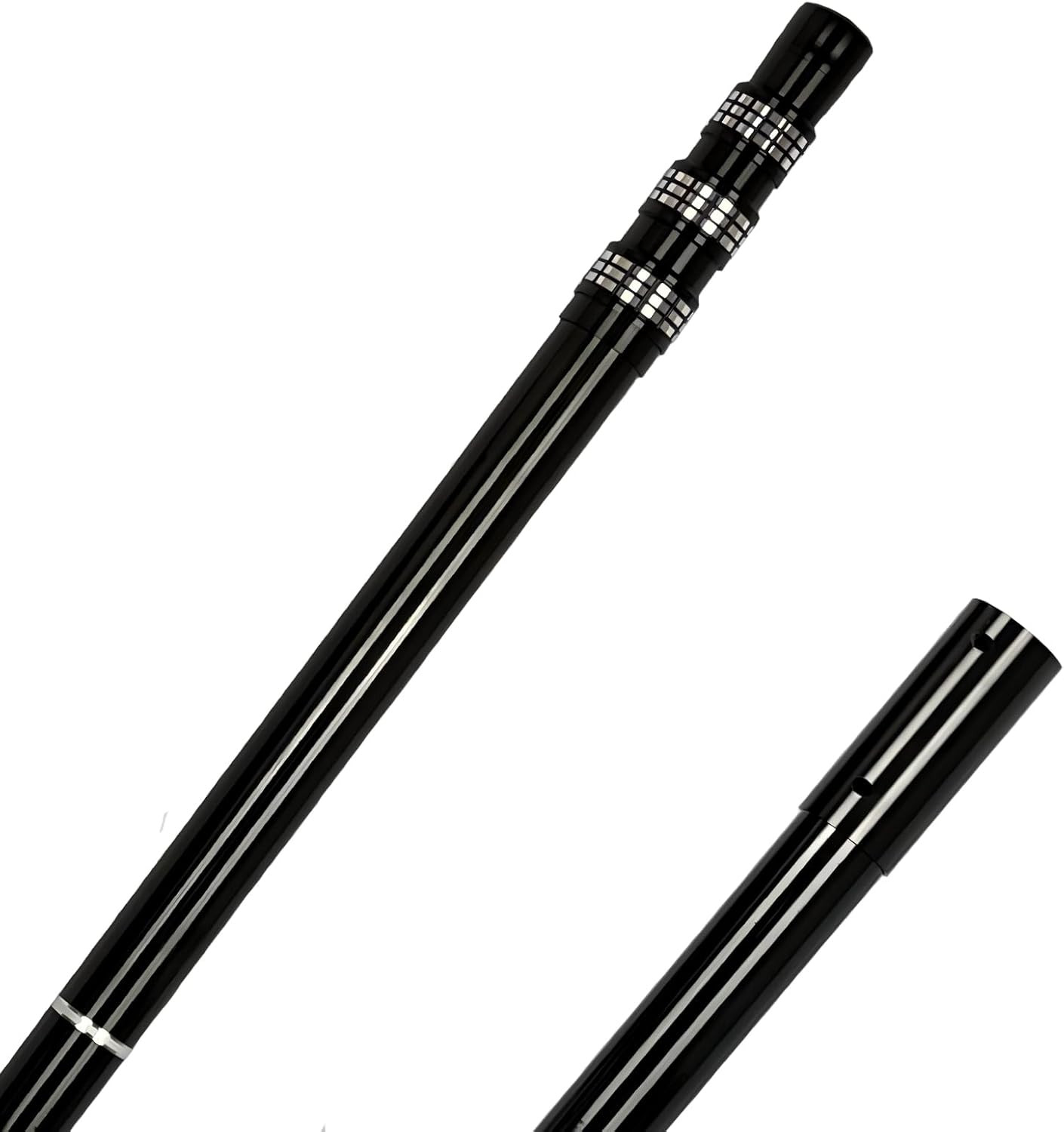 Carbon Fiber Pool Rod – Professional 4.5-15 Foot Telescopic 4-Piece Pool Cleanin