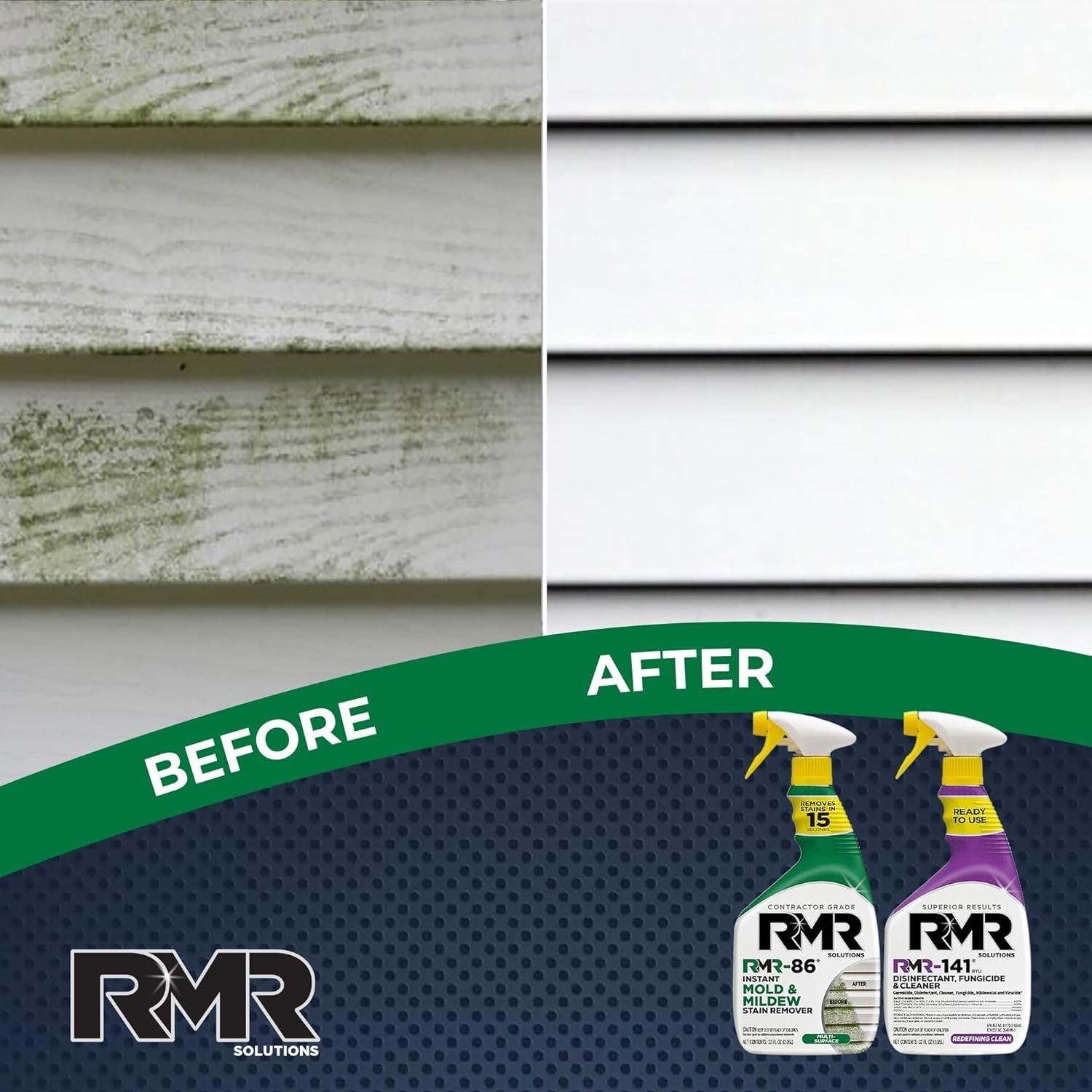 RMR Brands DIY Mold & Stain Remover Bundle, Complete Mold Killer & Mildew Pre…