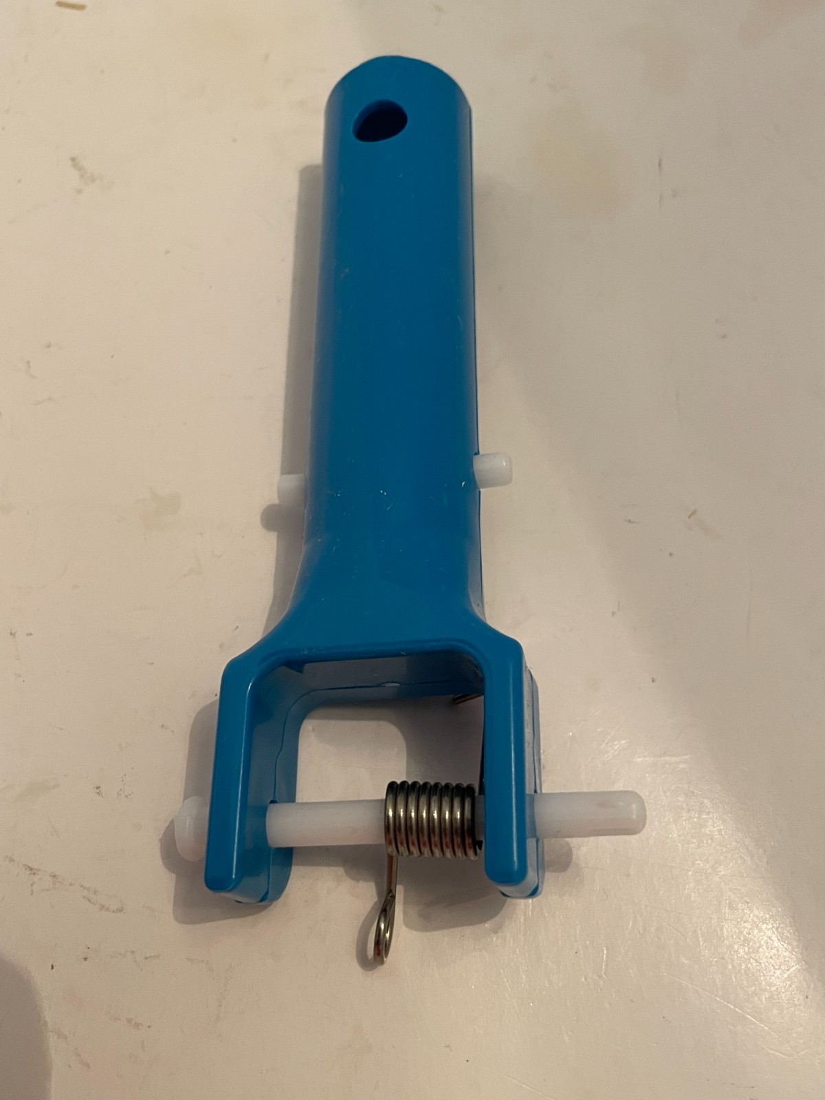USP Pool Vacuum Brush Head Curved Half Moon Body 10×7&Prime; Swivel Connect VH-709