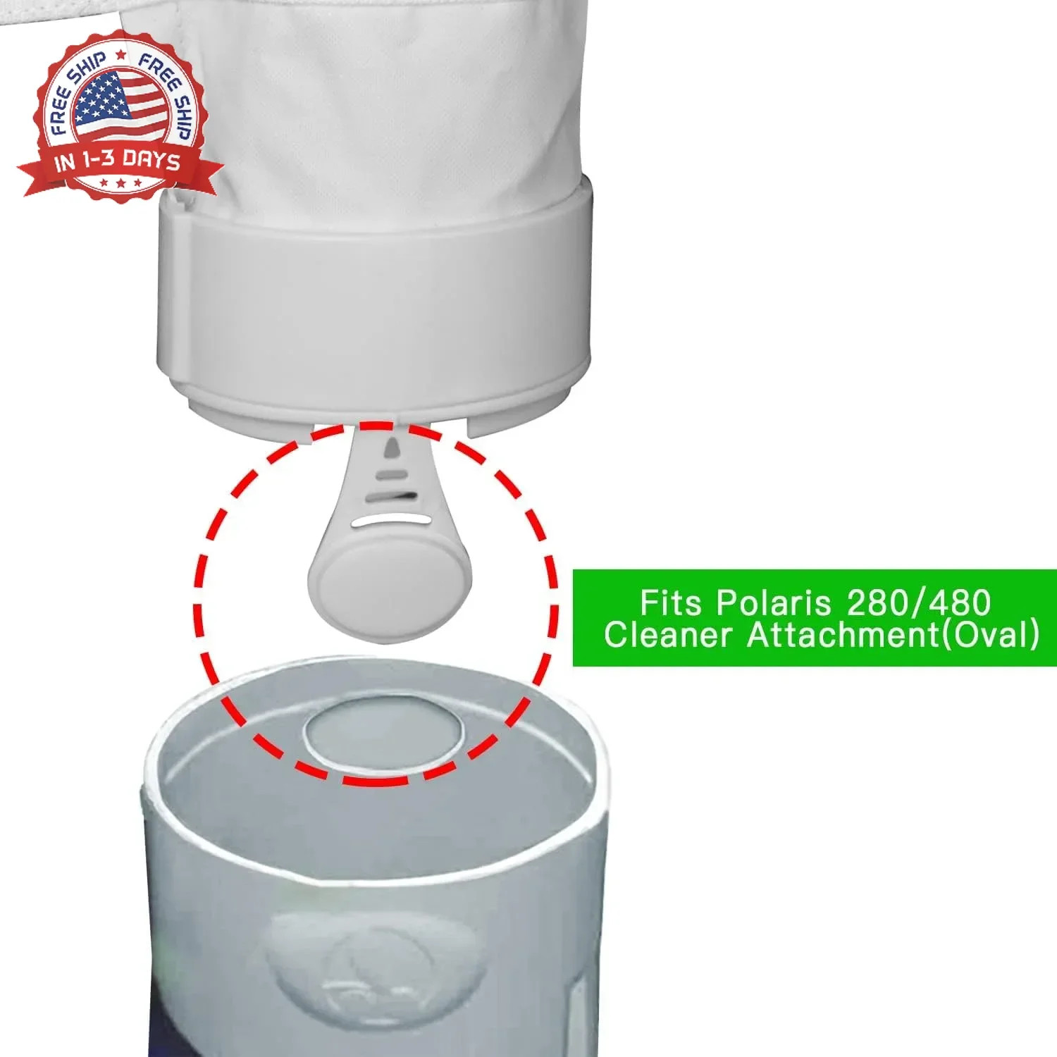 Pool Cleaner Replacement Filter Bag Fits for Polaris 280 and 480 Pool Cleaner Al