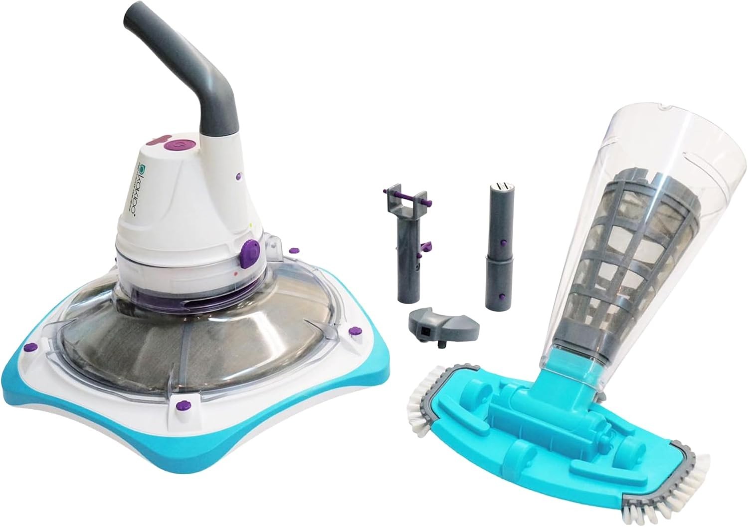 Telsa 85 Rechargeable Pool Vacuum Cleaner Set Handheld 11.1V Lithium-ion