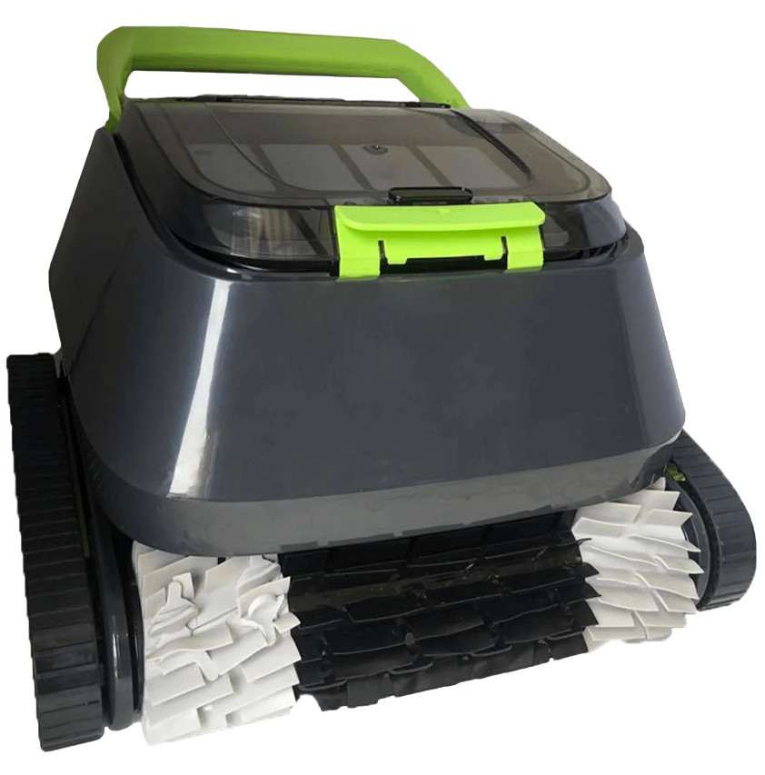 8STREME Black Pearl Robotic Pool Cleaner, Wall Scrubbing All Pools up to 20 x 40