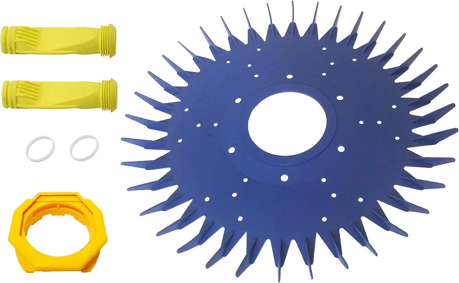Pool Cleaner Parts Set of 6 for G3 W70329 Finned Seal, W69698 Diaphragm