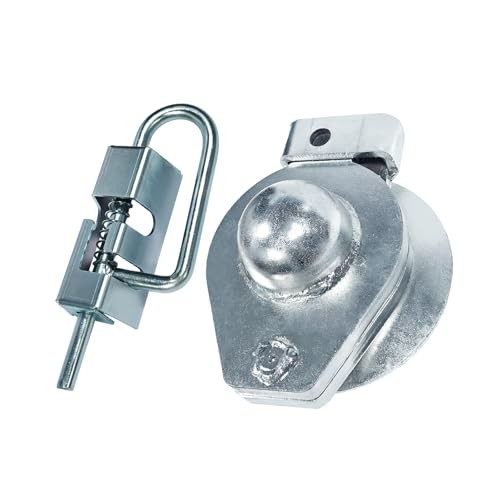 Gooseneck Coupler Head with Handle, 30000-pound Rating, Universal Fit for