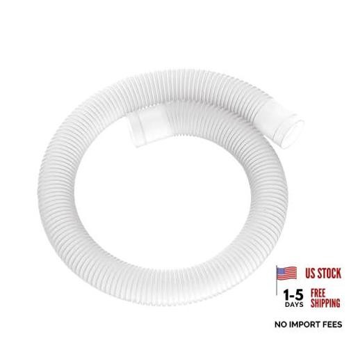 1-1/4 Inch x 3ft Replacement Pool Hose for Summer Waves Pool Skimmer – 1 Pack