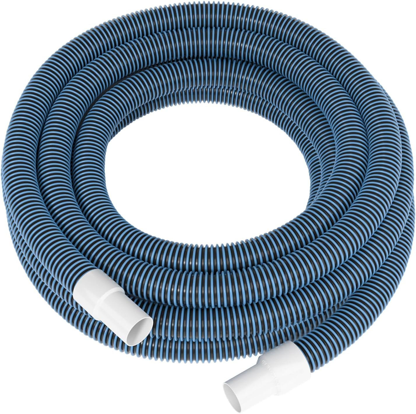 30FT Heavy Duty Pool Vacuum Cleaning Hose with Swivel Cuff 1-1/2&Prime; Diameter