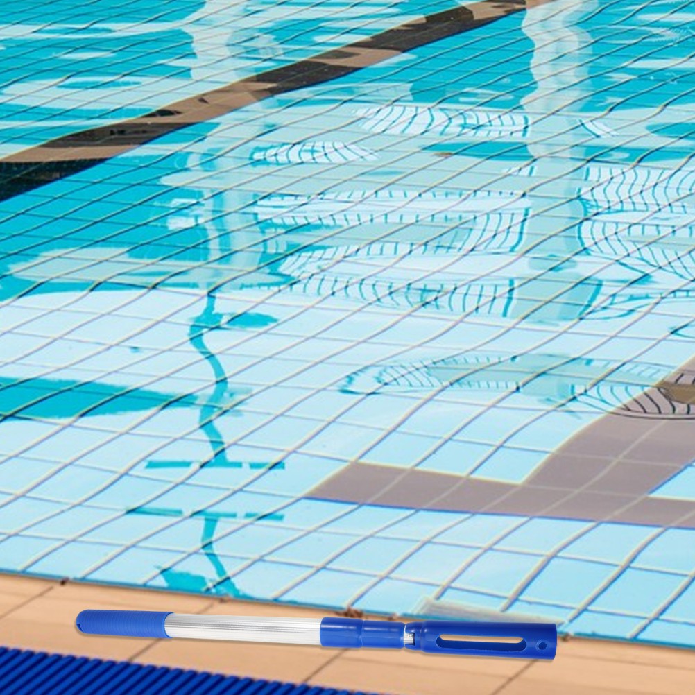 Aluminum Pool Cleaning Pole Telescopic Extendable Rod For Swimming Pool