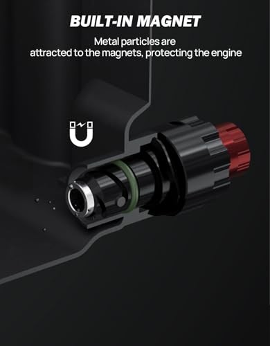 Oil Drain Plug Compatible with 2015-2024 F150 2.7L 5.0L Raptor Mustang, 2021