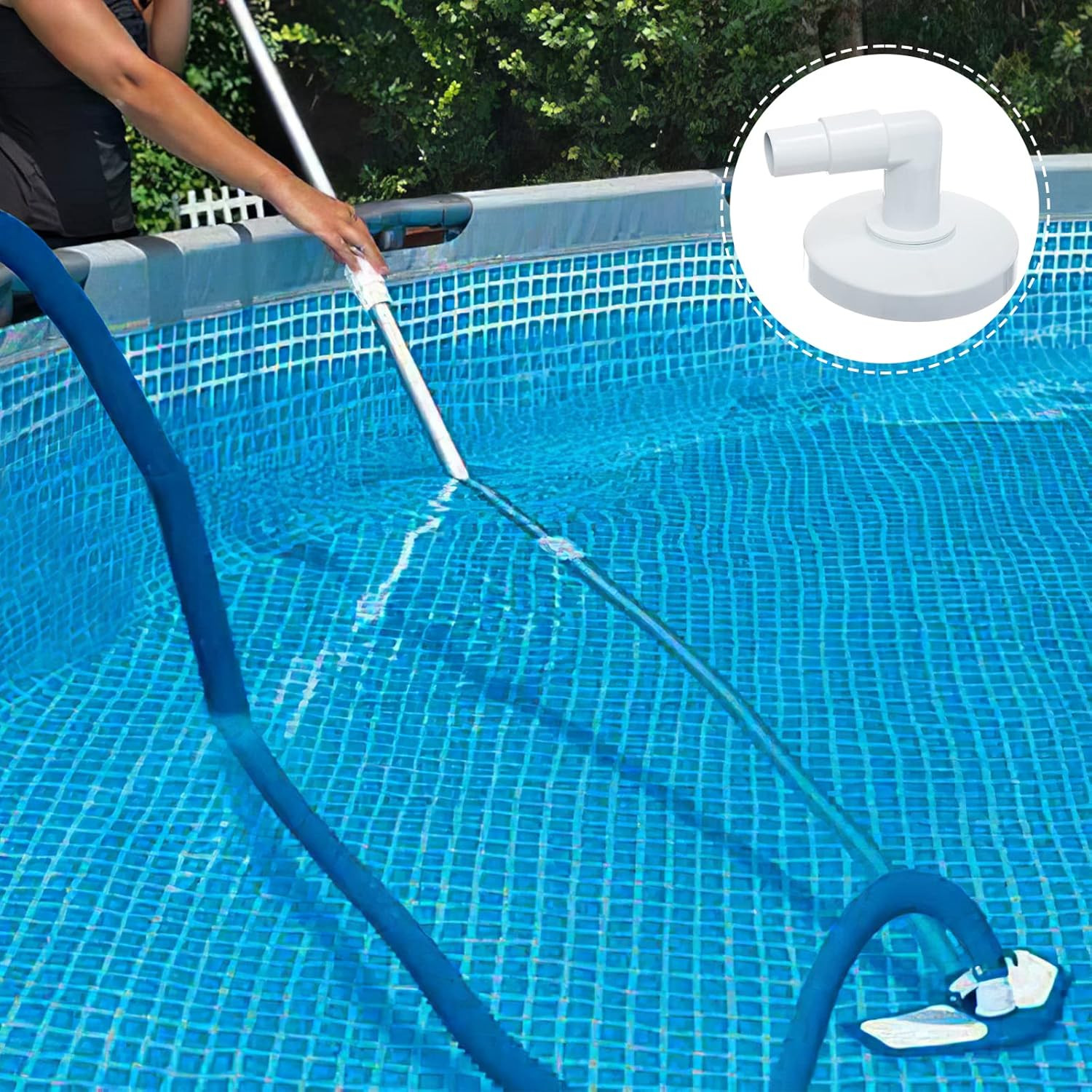 PAMASE Pool Skim Vacuum Plate Adapter – SP11041 Same Size Compatible with Haywar