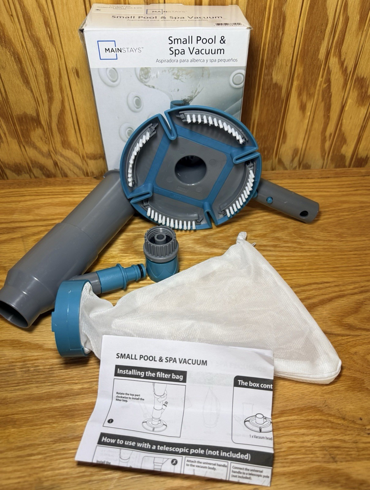 Mainstays Small Pool & Spa Vacuum