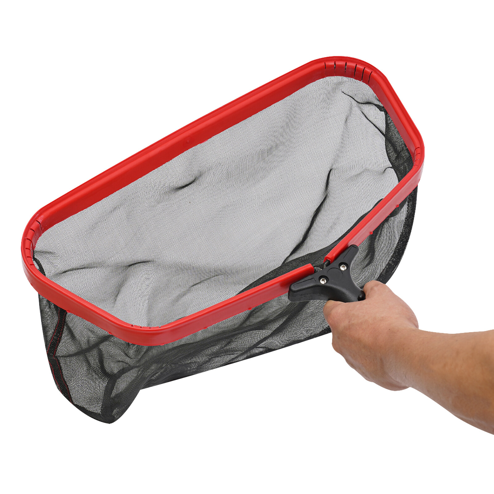 19&Prime; Swimming Pool Leaf Skimmer Net, Heavy Duty Aluminum Frame, Fast Cleaning