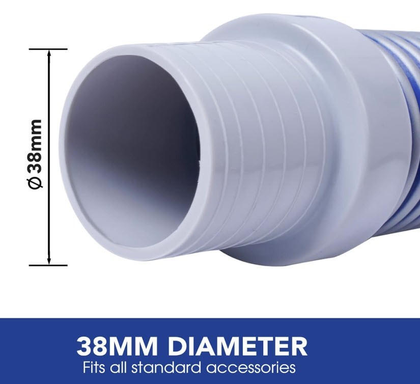 Swimming Pool Vacuum Cleaner Hose -1.5” 8 Piece Hoses