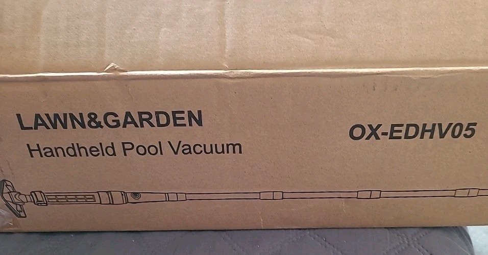 Cordless Pool Vacuum Cleaner, Rechargeable Handheld Vacuum for Above Ground Pool