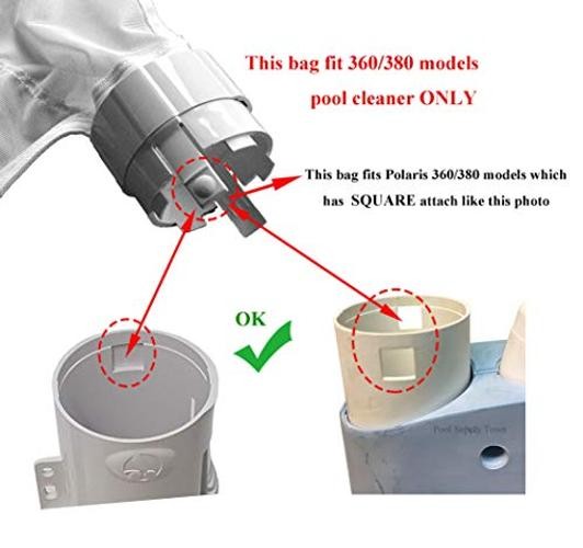 ATIE Sand and Silt Bag 9-100-1015 Replacement for Zodiac Polaris 360, 1-PACK