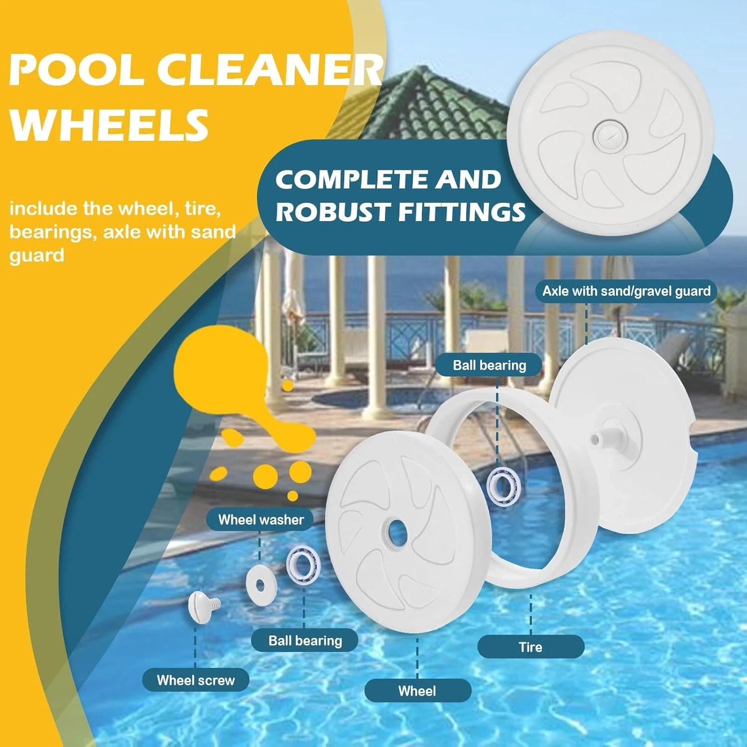 Pool Cleaner Rebuild Repair Replacement Kit for Polaris Zodiac Pool Cleaner 280