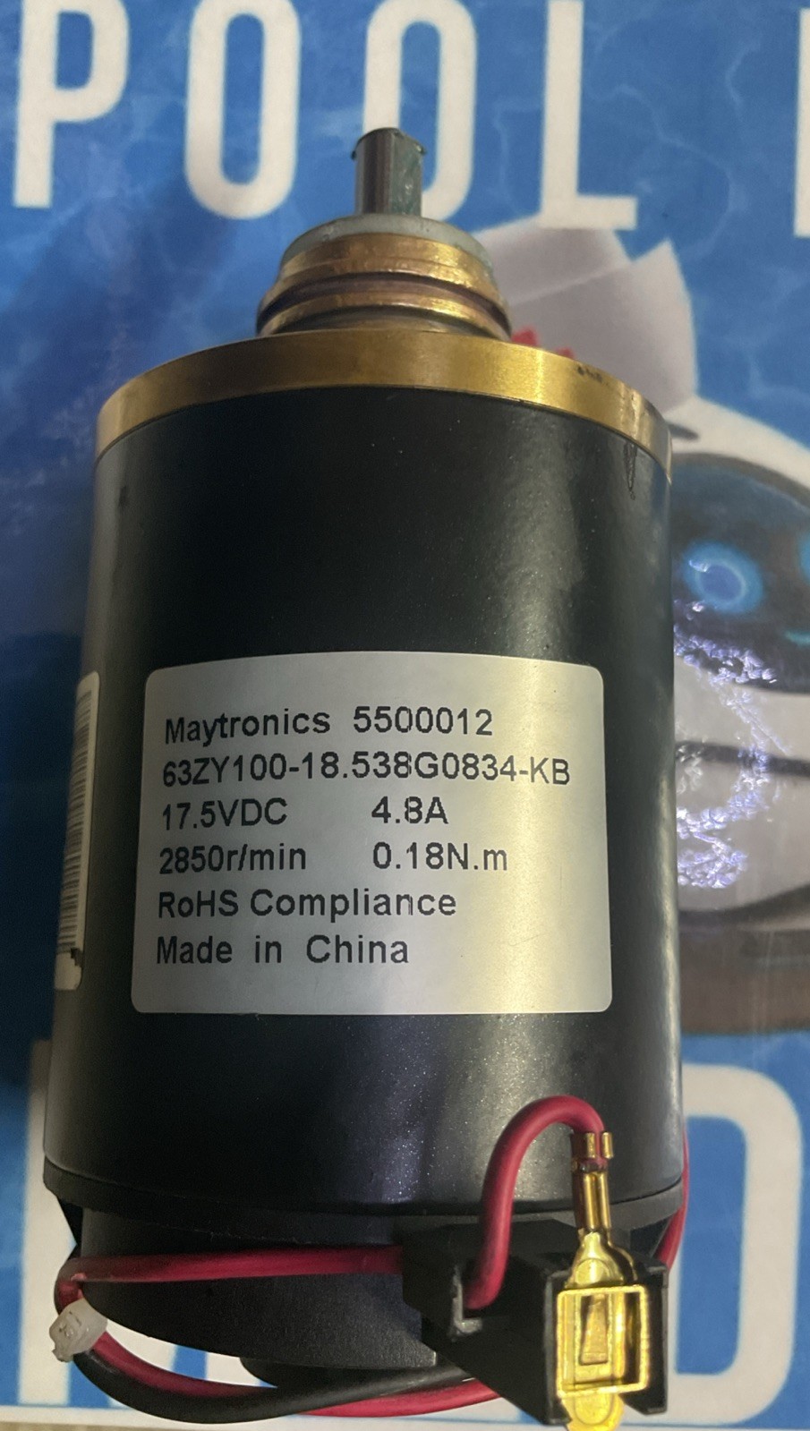 REBUILT $100 1YR USA MAYTRONICS DOLPHIN IMPELLER MOTOR PUMP 5500012 63ZY100-18