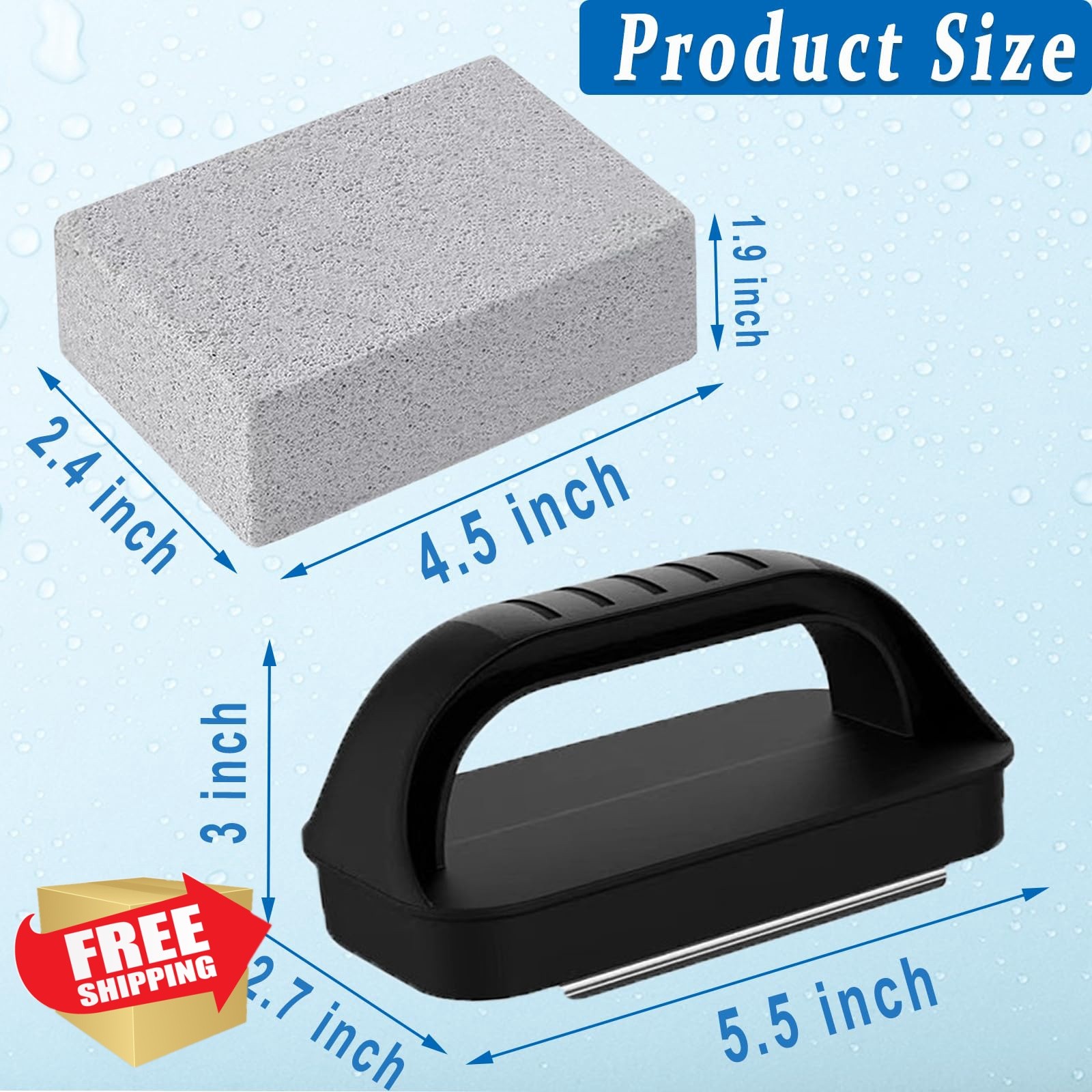 Nilioerup Pumice Stone Pool Cleaner 5 Pcs