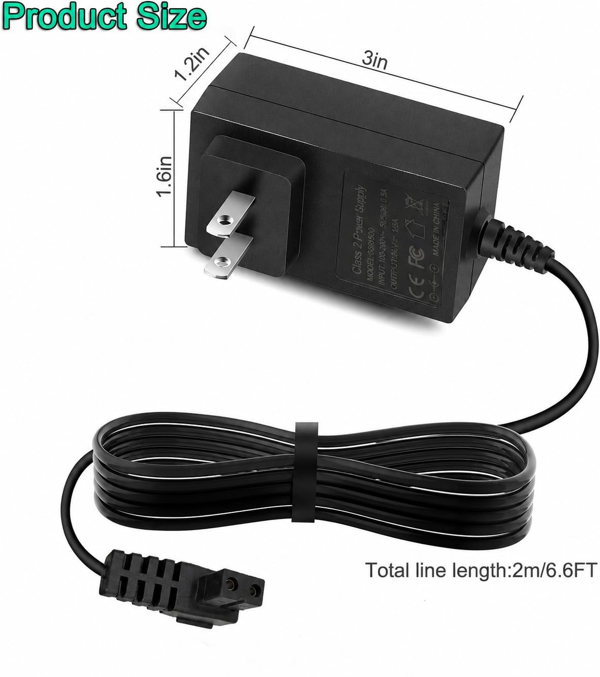 12.6V 1.8A Pool Cleaner Charger for Cordless Robotic Cleaners – Compatible Model