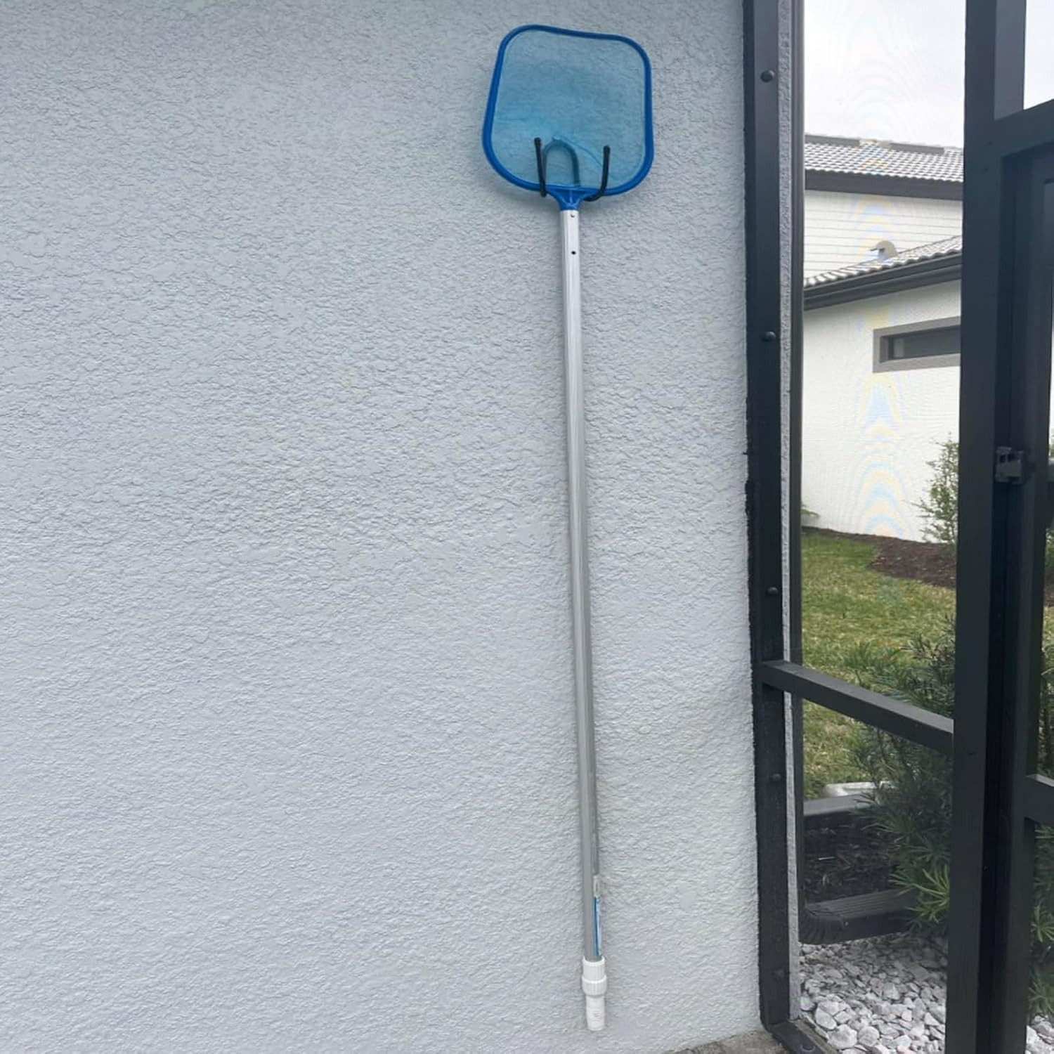 Non Rust Pool Pole Hangers – Ideal Pool Fence or Wall Mount Storage Hooks for Po