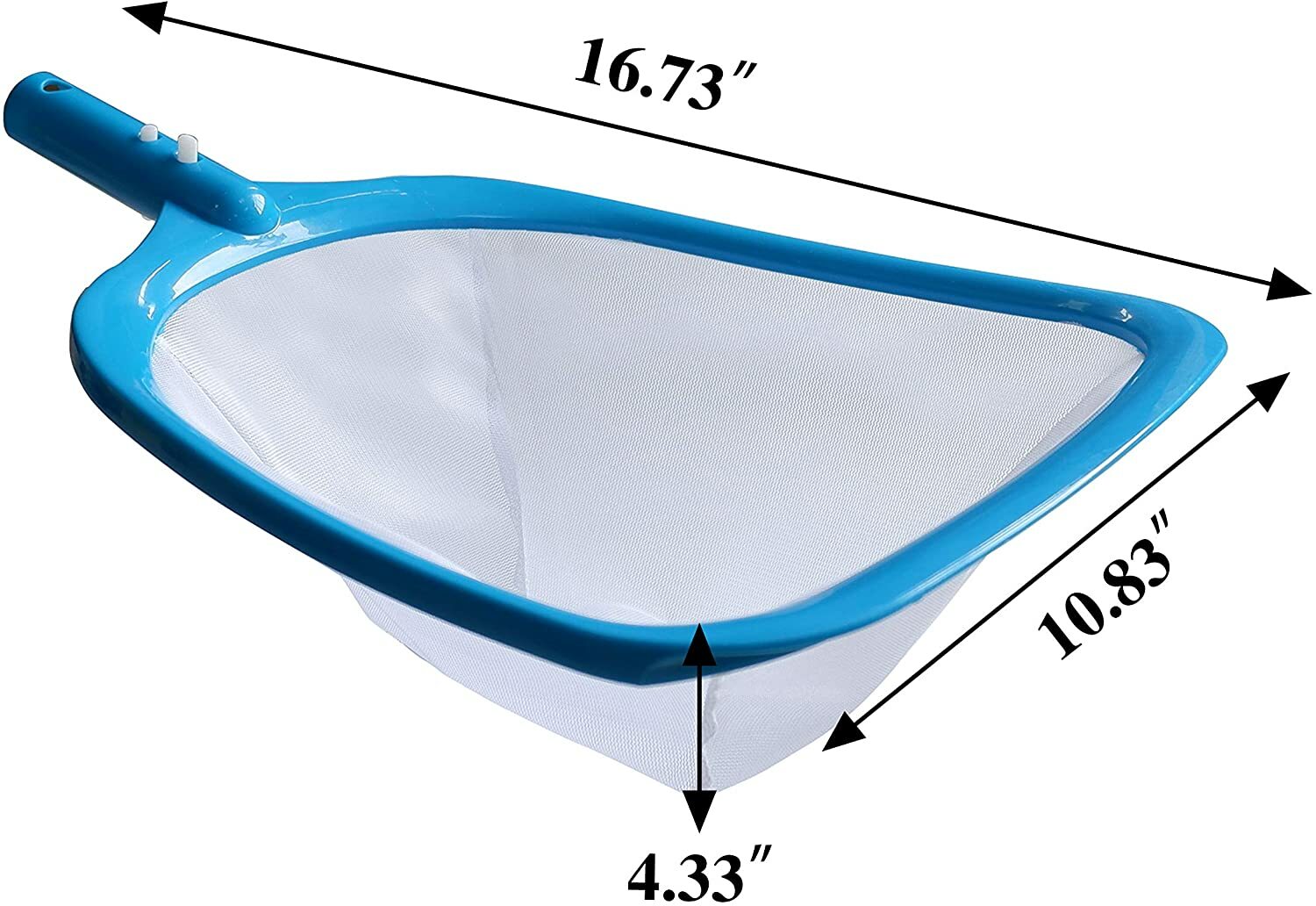 Pool Spa Leaf Skimmer Net with White Ultra Fine Mesh for Pool and Spa