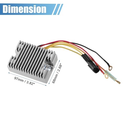 1 Pcs Motorcycle Voltage Regulator Rectifier Replacement for Polaris Hawkeye