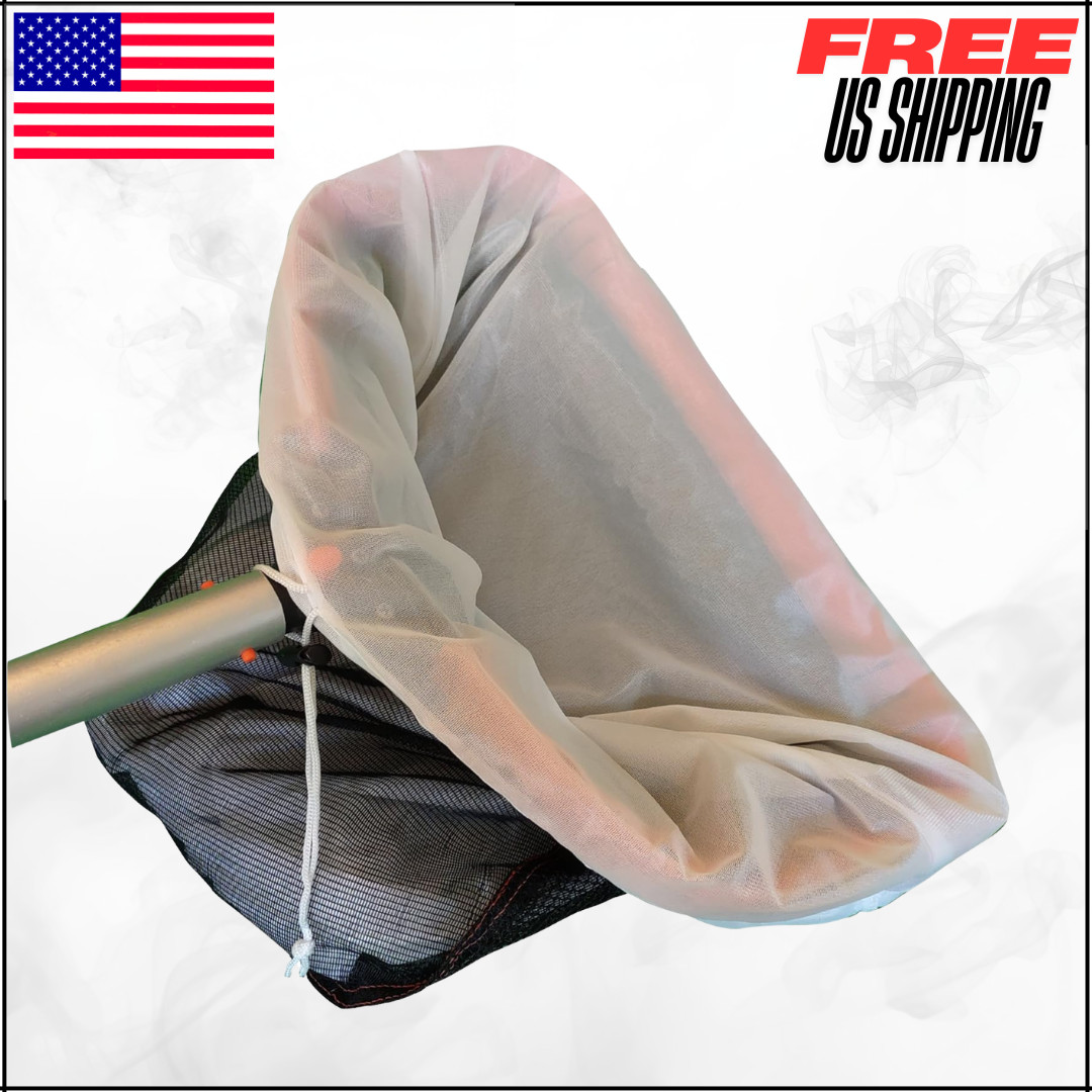 Fine Mesh Pool Net Skimmer Insert Transforms Any Deep Net Into Accessories 1PC