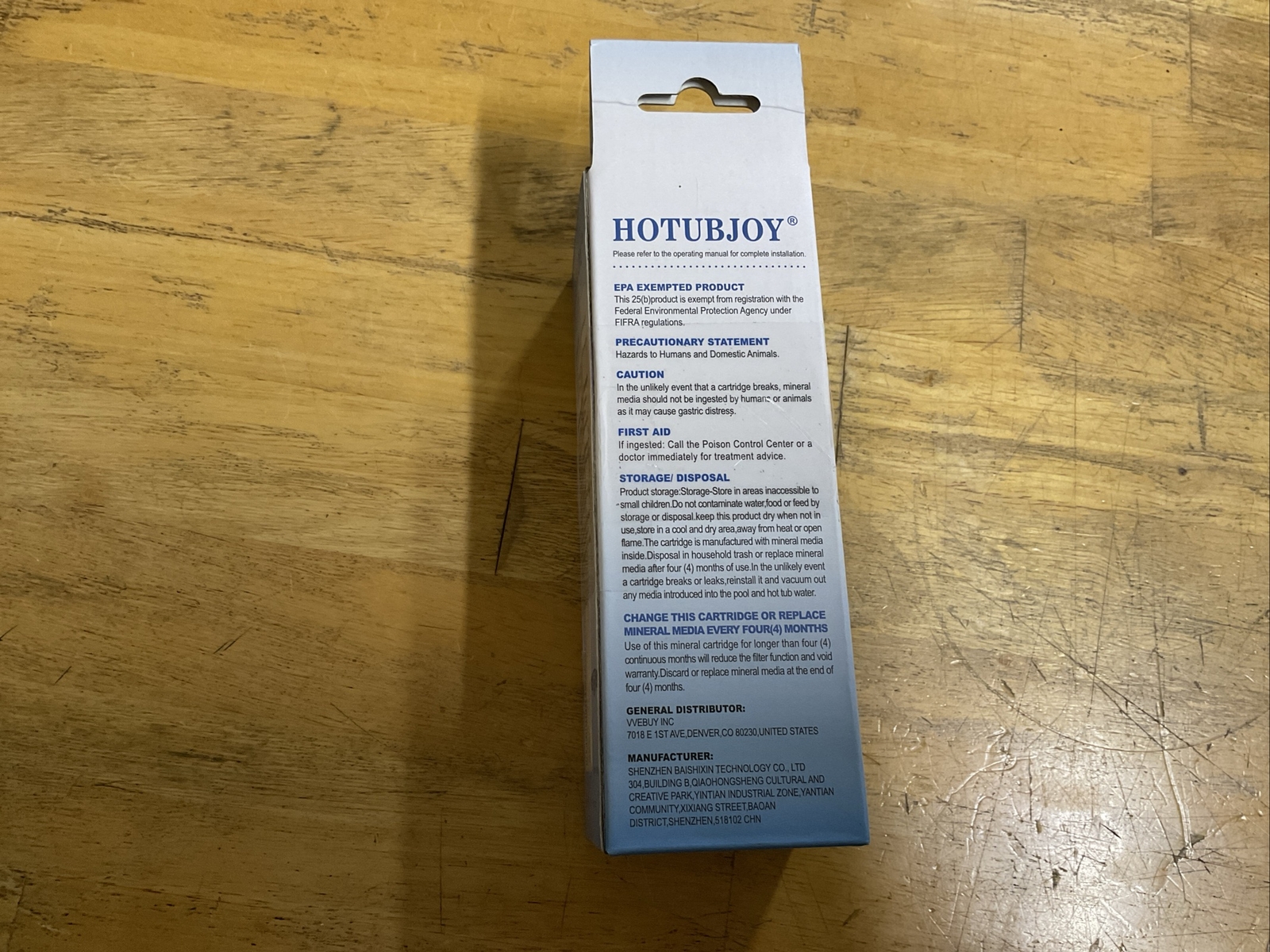Hotubjoy Mineral Cartridge Floating & Inline System Heavy Chemical Alternative