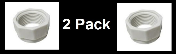 2 Pack Feed Hose Nut 25563-115-000 Polaris Cleaners Pro 180 280 380 480 D15 D-15