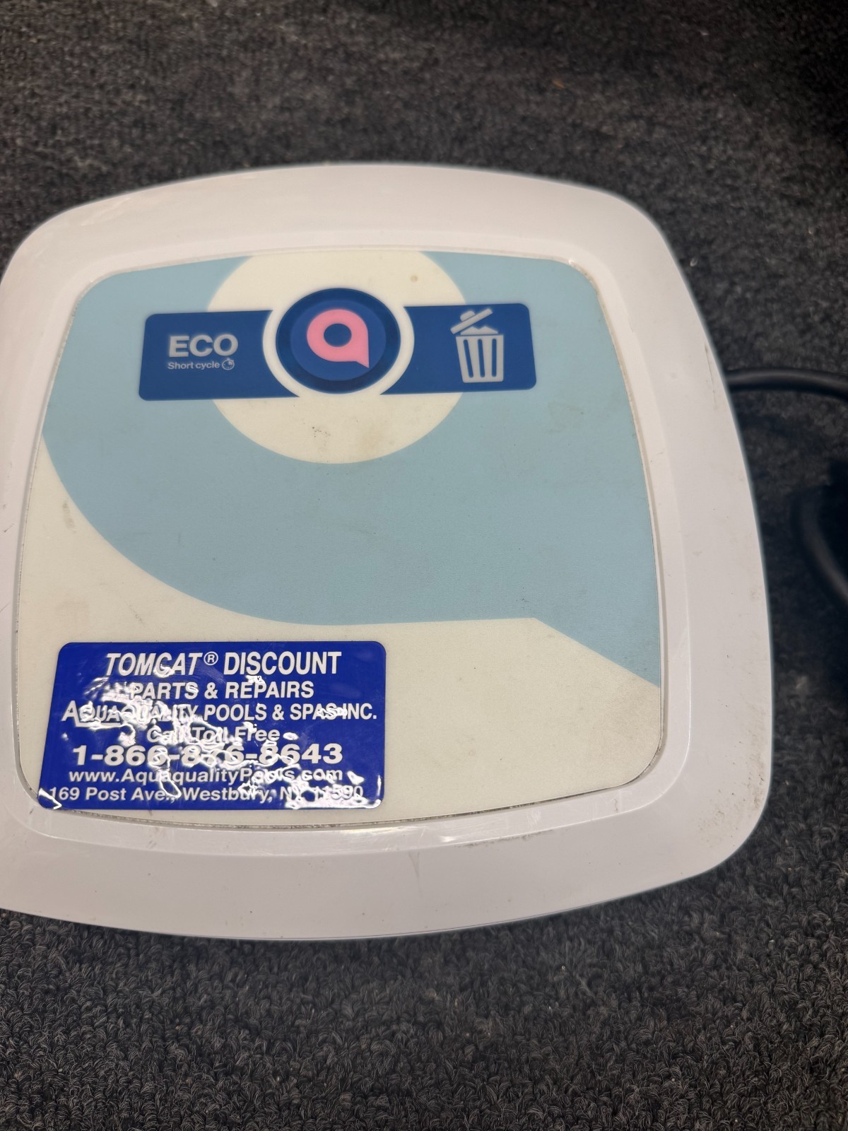 AQQUABOT/ BWT POWER SUPPLY P/N: AS4723000 FOR RC 50 ROBOTIC POOL CLEANER ( USED