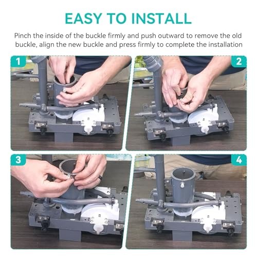 Pentair Legend Vac Tube Posts – EU147 Snap – Pool Cleaner Parts