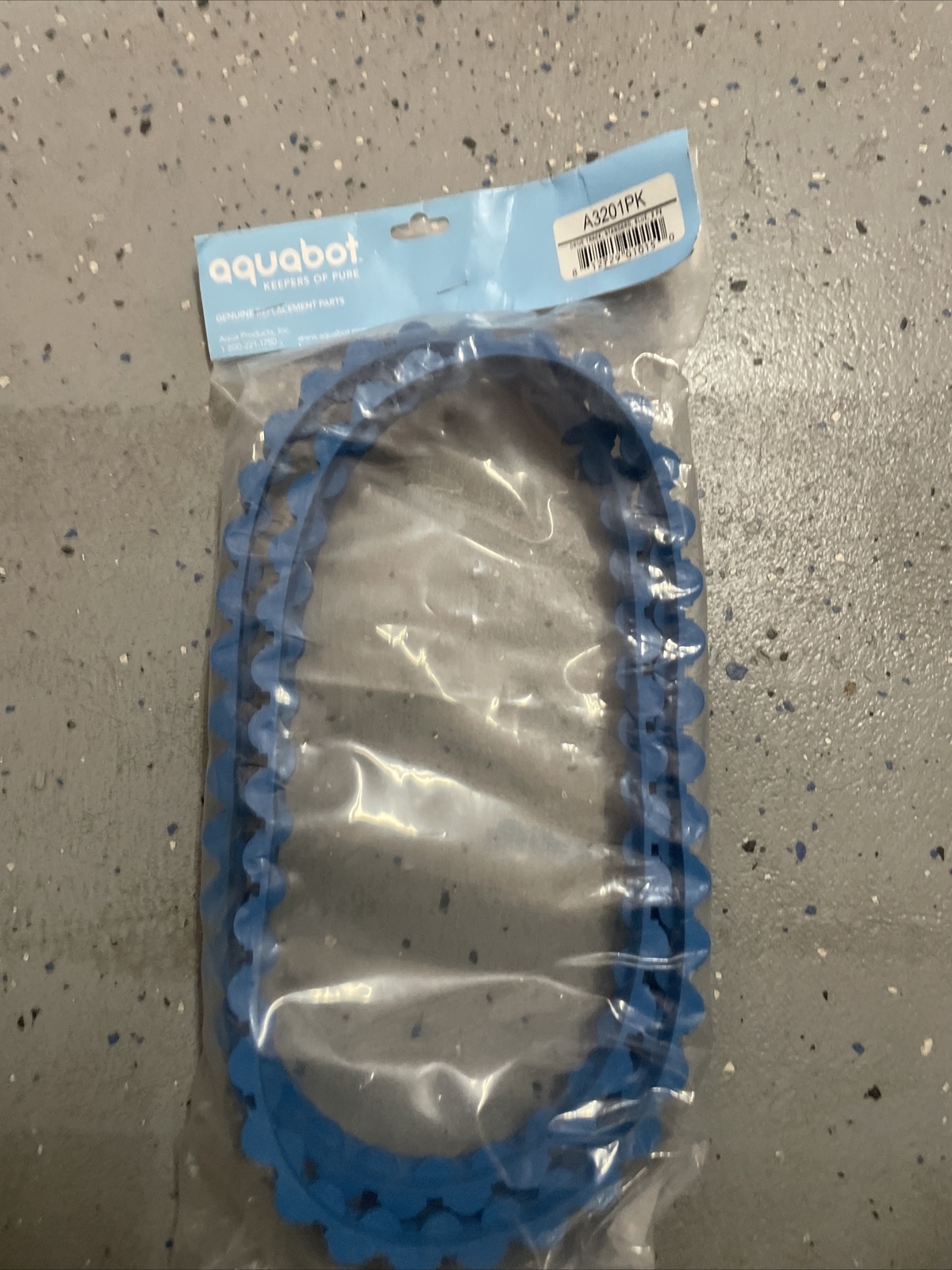 Aqua Products Aquabot Drive tracks, Blue; 2 Pack – 3201 A3201PK Genuine OEM NEW