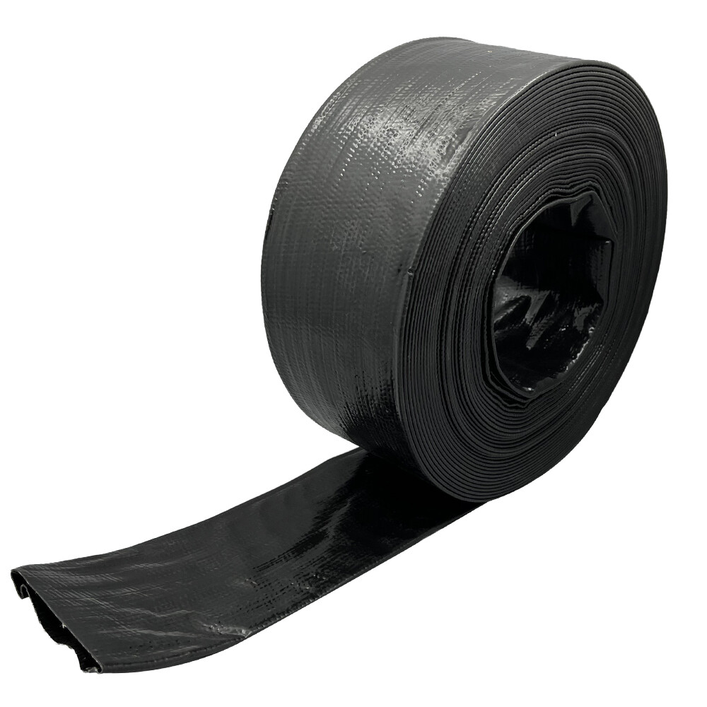 Primal Accessories Backwash Hose 2 in x 50 ft Commercial Grade Black 43.5 psi