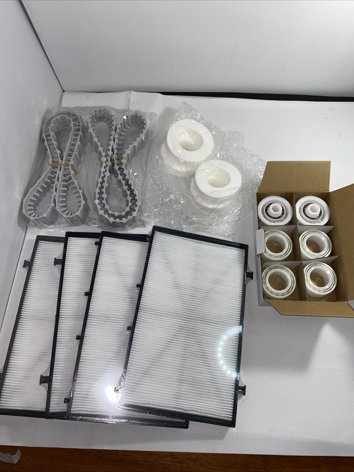 NEW- 12 Pcs Pool Cleaner Parts Accessories Compatible with 6101611 + 4 Filters