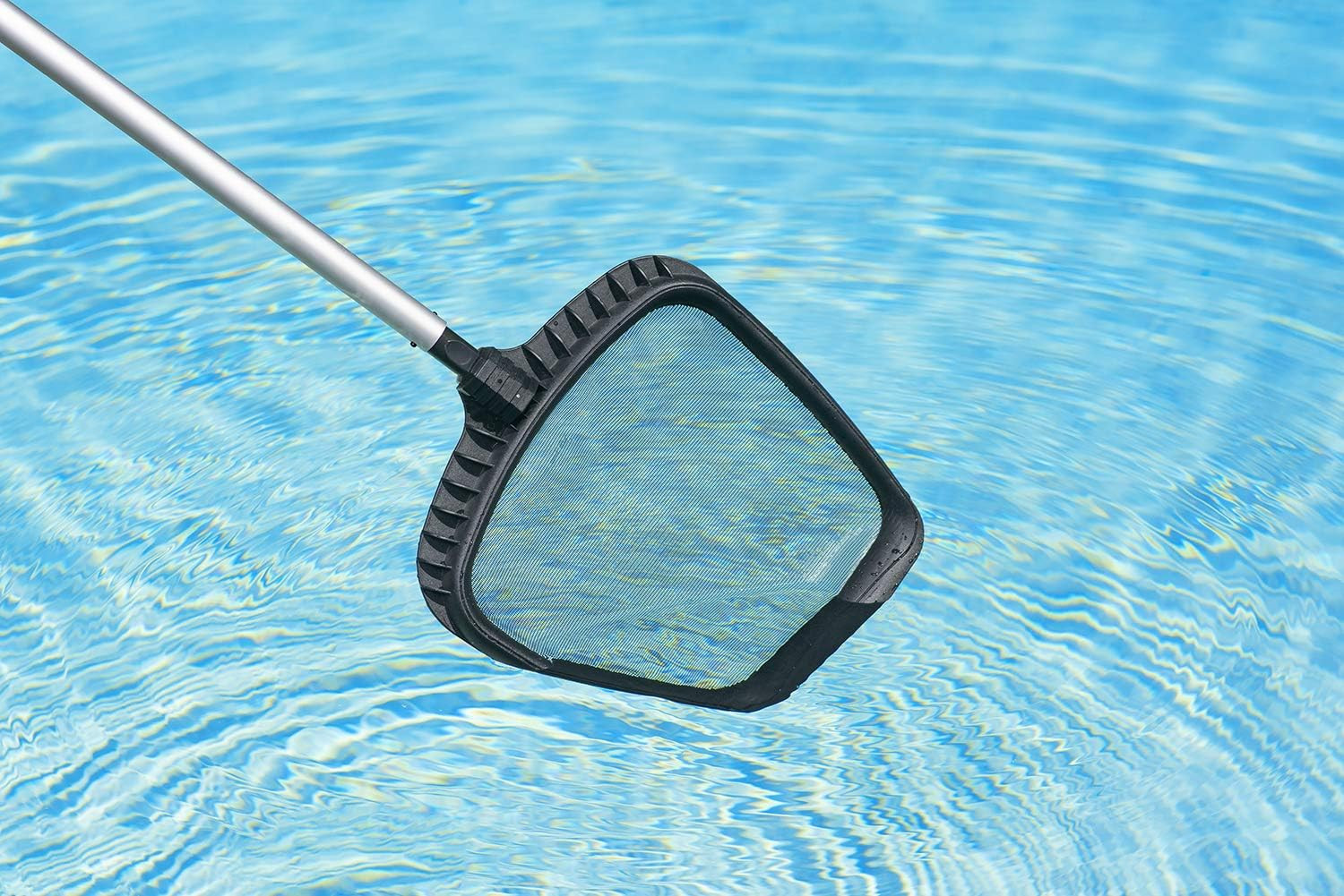 21160 Swimming Pool Molded Leaf Skimmer, Premier Collection,Neutral,Medium Black