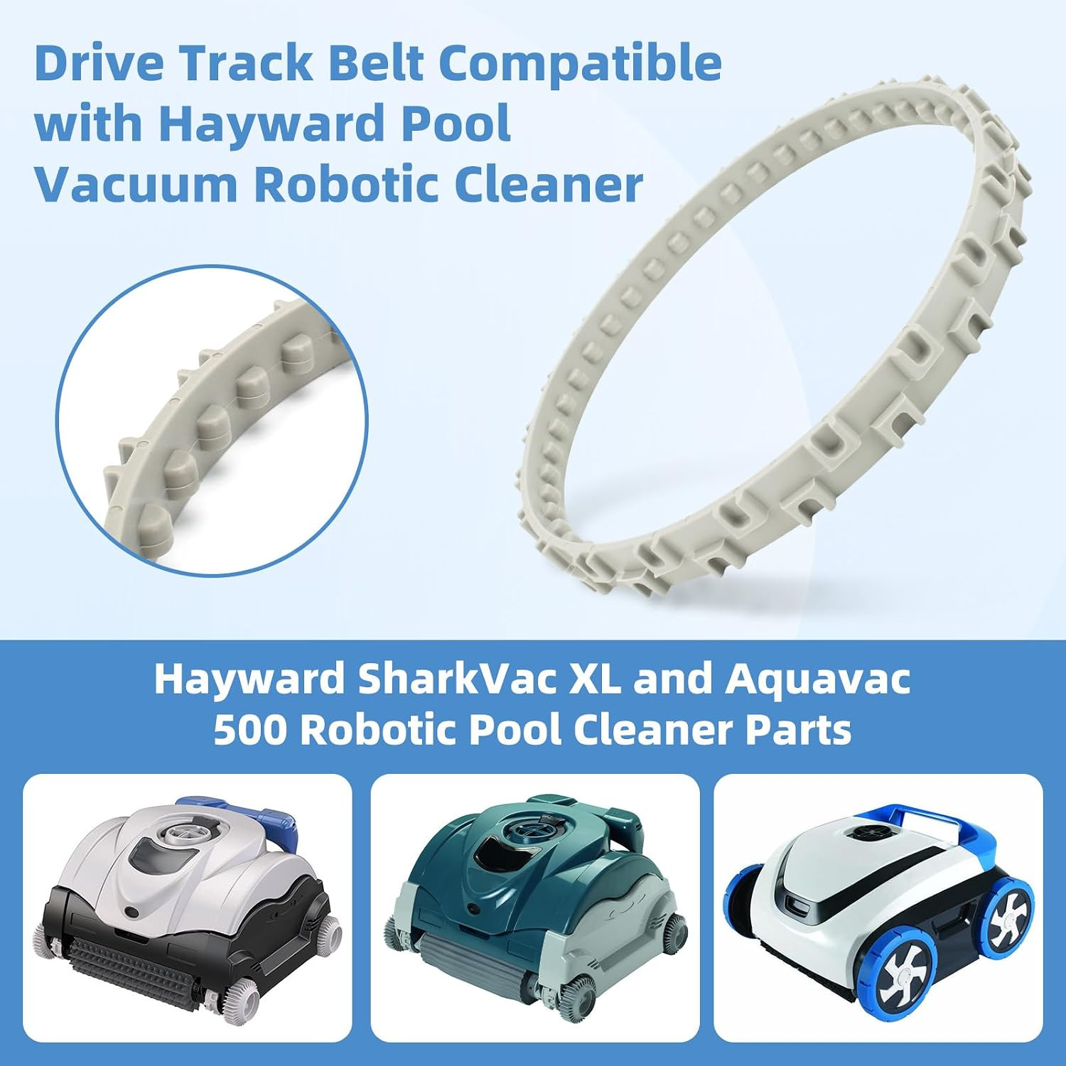 RCX97501GR Drive Belt Replacement for Hayward Pool Vacuum Robotic Cleaner,fit fo