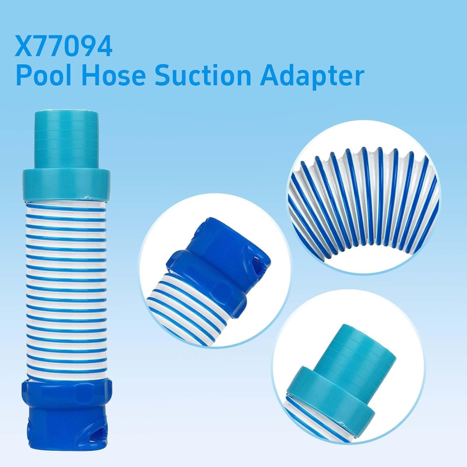 X77094 Pool Vacuum Hose Adapter for Zodiac MX6 MX8 Pool Cleaner 2 Pack