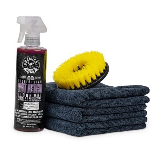 HOL70016 Heavy Duty Floor Mat Cleaning Kit with Mat Renew 16 Fl Oz Pack of 1