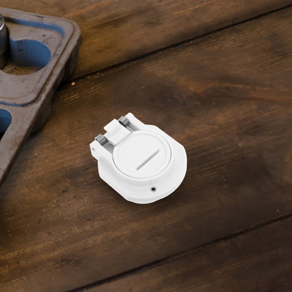 Rotation Pool Vacuum Safety Lock Replacement White Plastic 7.50X6.50X4.00 cm