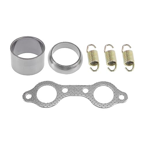 ATV Exhaust Pipe Manifold Gasket and Spring Rebuild Kit for Polaris RZR S 800