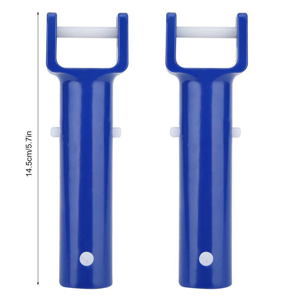 2 Sets Dirt Suction Head Handle Swimming Pool Cleaning Kit Tools for