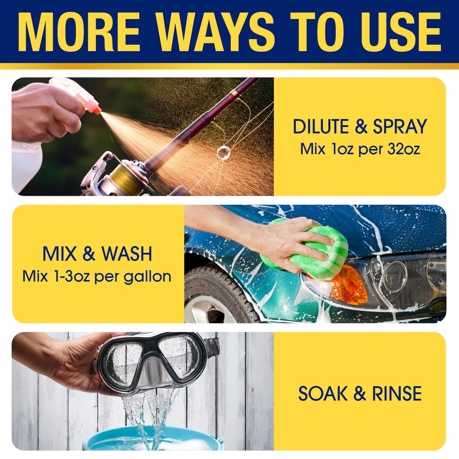 Concentrated Salt Remover + Corrosion Protection – 32 Fl Oz (Pack of 1), Blue