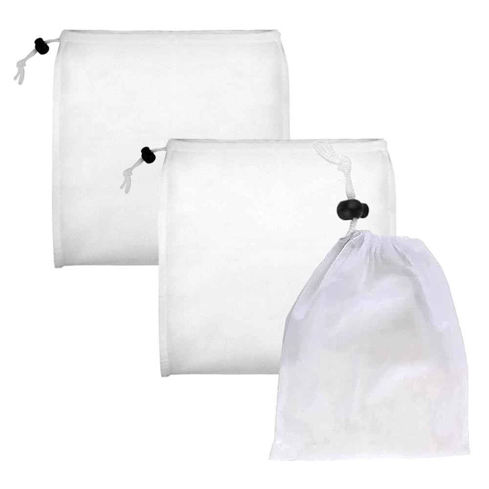 Fine Mesh Filter Bags for Leaf Vacuum Pool Cleaners,Universal Fit for Pools A…