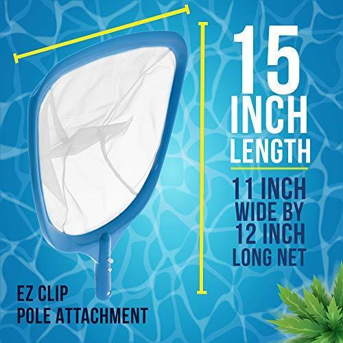 U.S. Pool Supply Professional Swimming Pool Leaf Skimmer Net with Ultra Fine