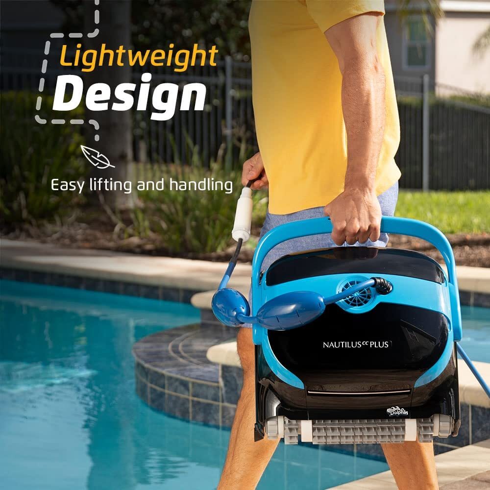 Dolphin Nautilus CC Plus Robotic Pool Cleaner with Wi-Fi and Ultra-Fine Filters